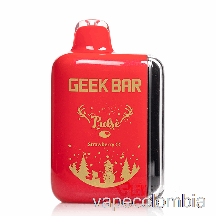 Vape Kit Completo Geek Bar Pulse 15000 Desechable Fresa Cc